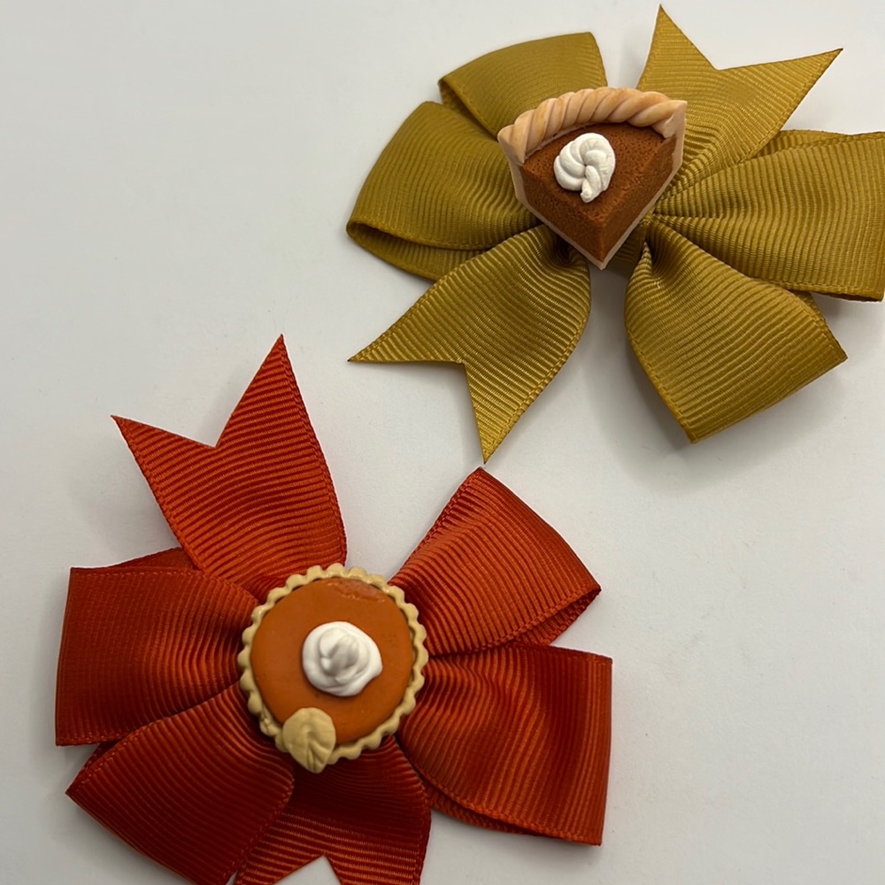 3 inch Fall Hair Clips